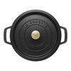 Cast Iron, 4 qt, Round, Dutch Oven, Black Matte, small 9