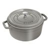 Cast Iron, 4 qt, Round, Dutch Oven, Graphite Grey, small 1