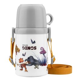12.8-oz  Dinos Thermo Bottle With Cup