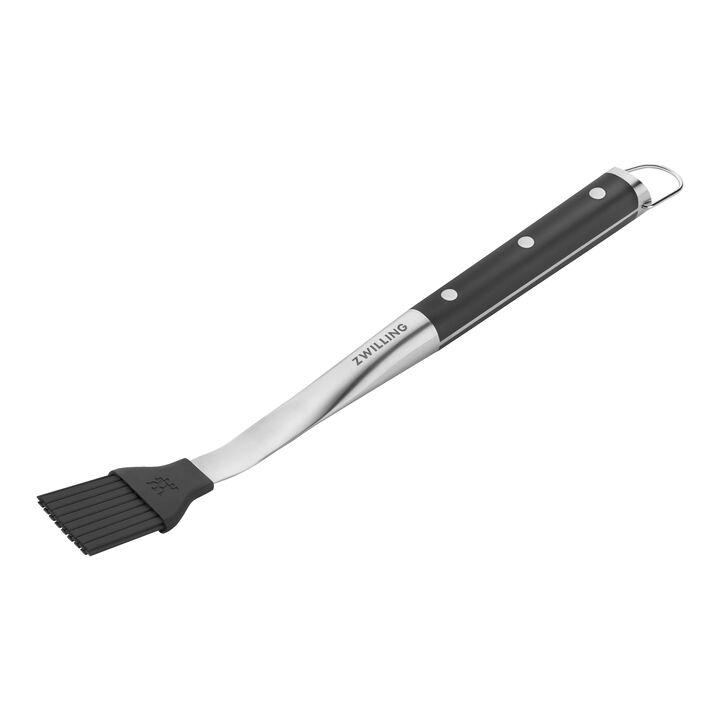 BBQ+, Silicone Basting Brush, 16 inch, stainless steel, large 1