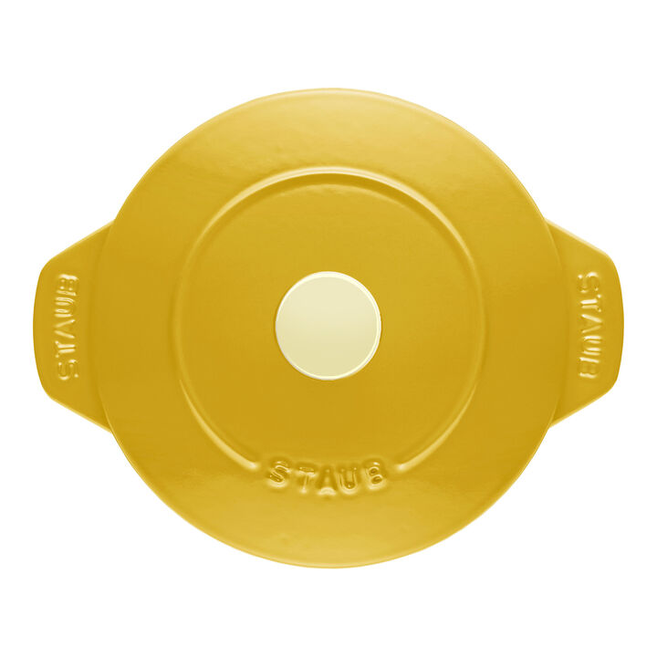 Cast Iron, 1.5 qt, Petite French Oven, citron, large 2