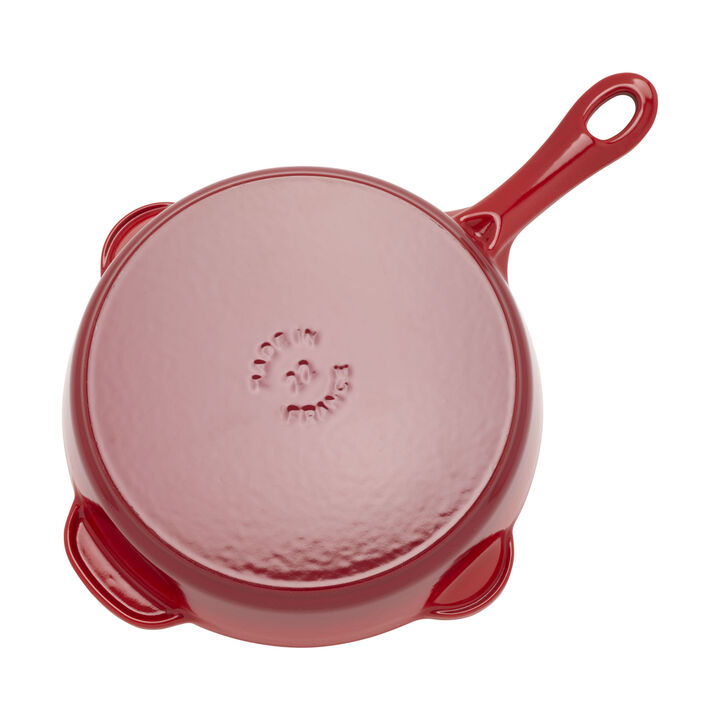 Cast Iron, 8.5-inch, Traditional Deep Skillet, Cherry, large 4