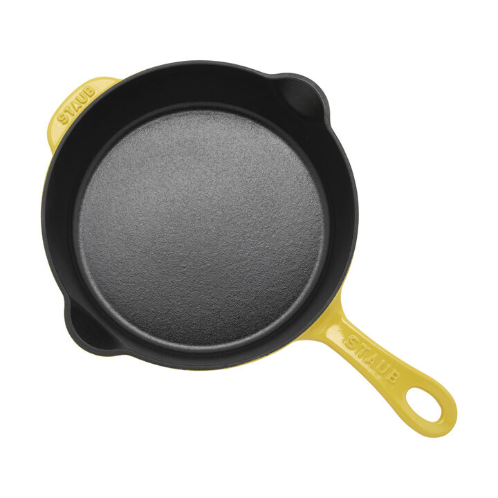Cast Iron, 8.5-inch, Traditional Deep Skillet, Citron, large 3
