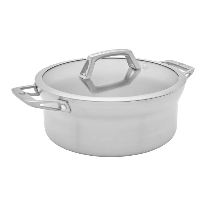 Motion Stainless Steel, 5 qt, Stainless Steel, Dutch Oven, large 1