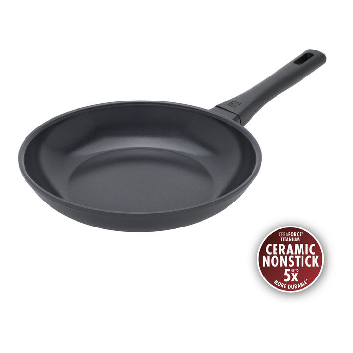 Madura Plus, Frying pan, 8 inch, aluminum, Titanium-reinforced ceramic non-stick coating, large 1