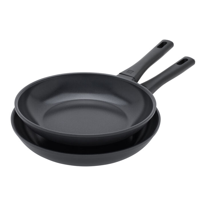 Madura Plus, Frying pan set, 2-pc, Non-stick, Titanium-reinforced ceramic non-stick coating, large 3
