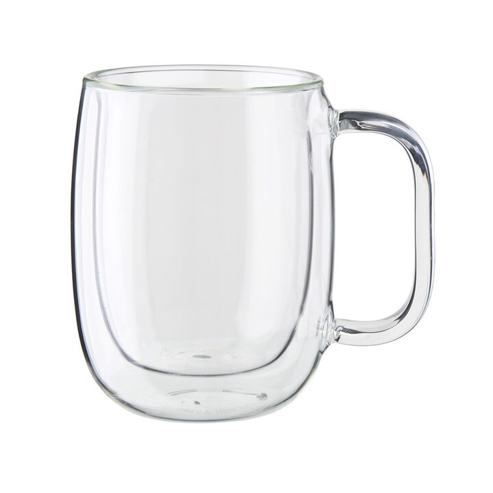 Sorrento Plus Double Wall Glassware, 12-oz-/-4-pc  Mug Set, large 4