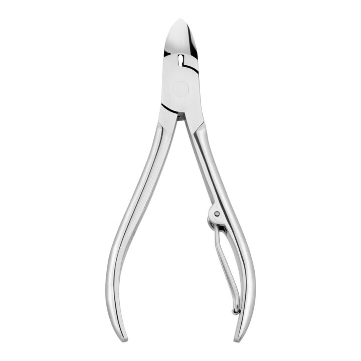 CLASSIC, 7-pc, Leather Manicure Pedicure Set With Nail Clippers, Red, large 4
