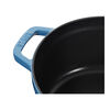 La Cocotte, 4 qt, Round, Cocotte, French Blue, small 7