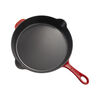 Cast Iron, 11-inch, Traditional Deep Skillet, Cherry, small 4