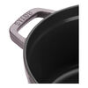 Cast Iron, 4 qt, Round, Dutch Oven, Lilac, small 8