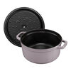 Cast Iron, 4 qt, Round, Dutch Oven, Lilac, small 6