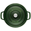 Cast Iron, 7 qt, Round, Dutch Oven, Basil, small 4
