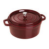 Cast Iron, 7 qt, Round, Dutch Oven, Grenadine, small 1