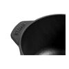 Cast Iron, 1.5 qt, Petite French Oven, black matte, small 5