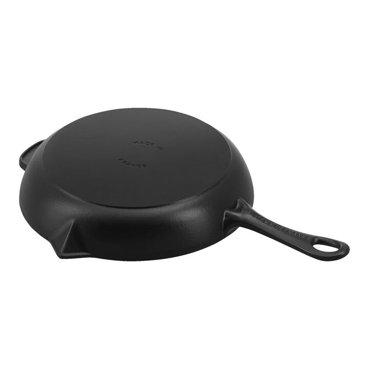 Cast Iron, 10-inch, Fry Pan, Black Matte, large 3