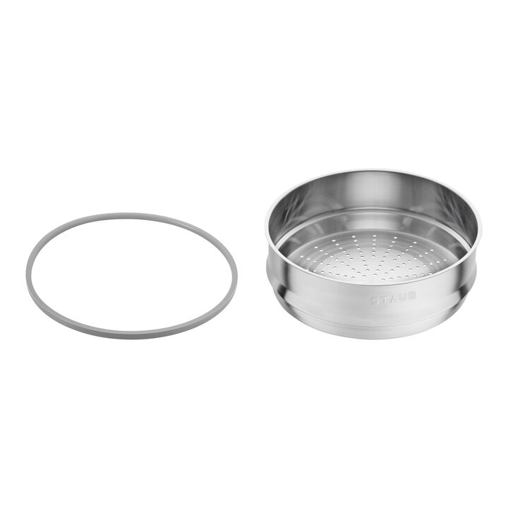 Cast Iron - Accessories, 4.75 qt, Stainless Steel Steamer Insert, large 2