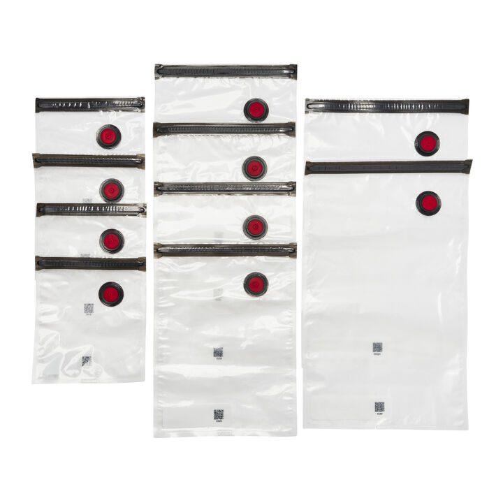 Fresh & Save, S/M/L / 10-pc Vacuum Bag Set, Plastic , large 2