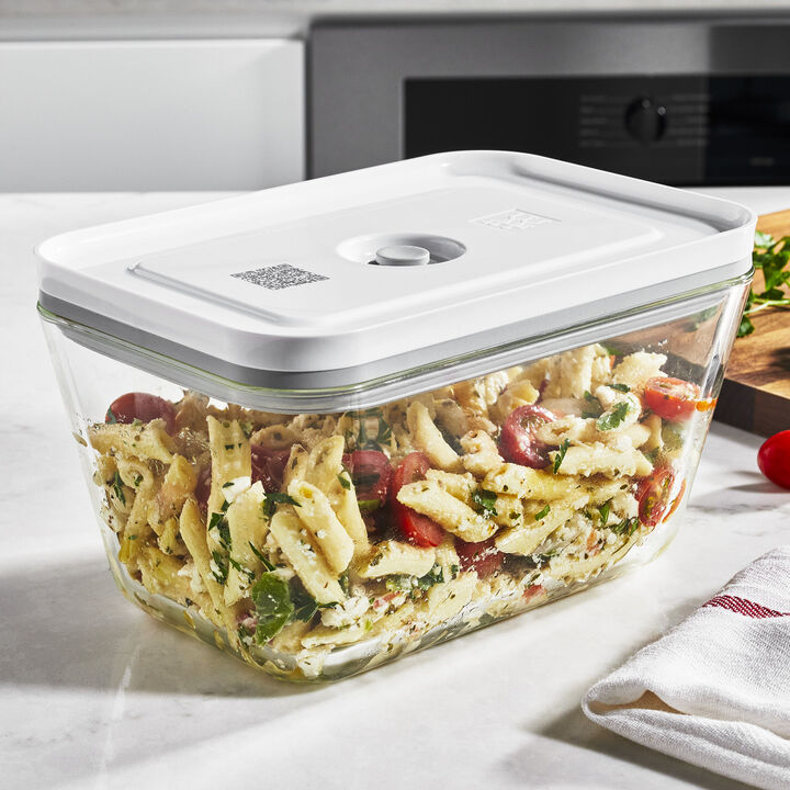 Fresh & Save, L / 2-pc, Large Vacuum Container, Glass, Grey, large 3