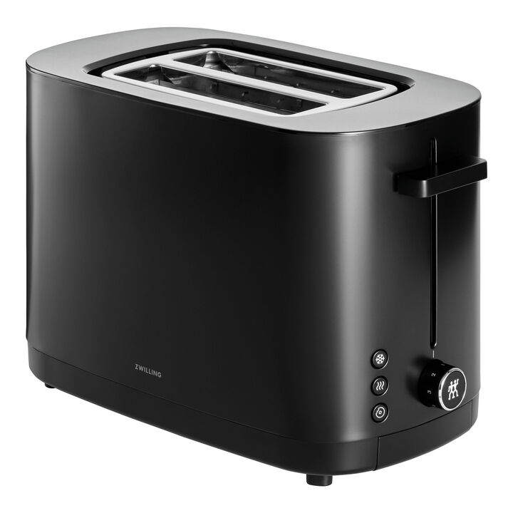 Enfinigy, 2 Short Slots Toaster, Black Matte, large 1