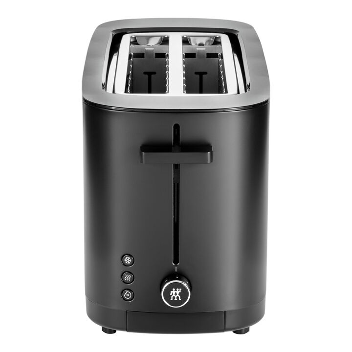 Enfinigy, 2 Long Slots Toaster, Black Matte, large 3