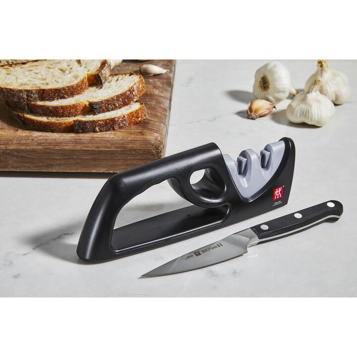 Two-stage Pull-through Sharpener - Gray, large 2