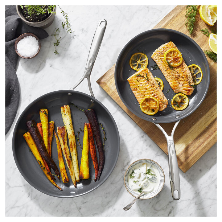 Energy Plus, Frying pan set, 2-pc, Non-stick, Ceramic coating, large 4