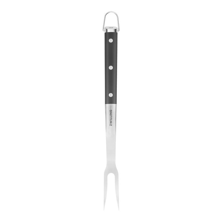 BBQ+,  Stainless Steel Carving Fork, large 4