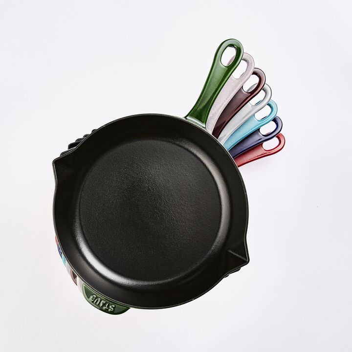 Cast Iron, 12-inch, Fry Pan, Cherry, large 3