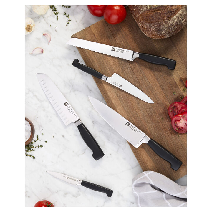 Four Star, Santoku Knife 5.5 inch, hollow edge, large 2