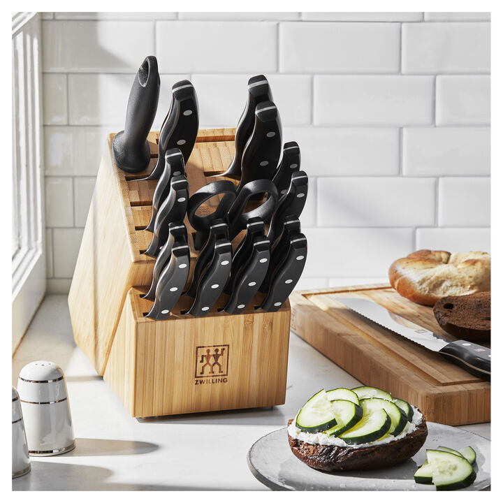 Signature, 19-pc, Knife Block Set, natural, large 2