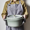 Cast Iron, 7 qt, Round, Dutch Oven, Eucalyptus, small 8