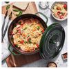 Cast Iron, 7 qt, Round, Dutch Oven, Basil, small 2