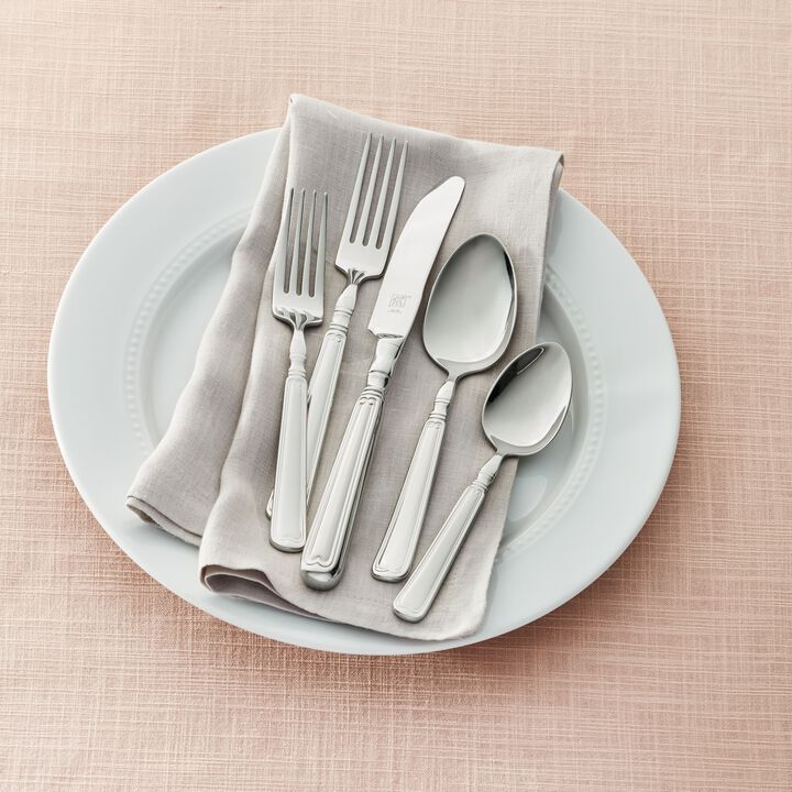Vintage, 45-pc Flatware Set, 18/10 Stainless Steel , large 4
