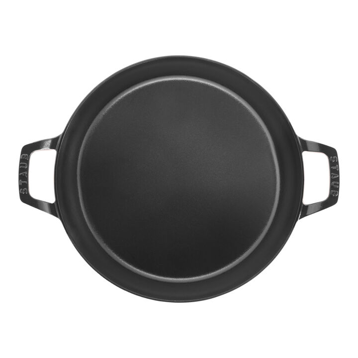 Cast Iron, 3.5 qt, Braiser With Glass Lid, Pink Peony, large 4