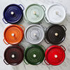 Cast Iron, 4 qt, Round, Dutch Oven, Cherry, small 7