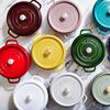 Cast Iron, 4 qt, Round, Dutch Oven, Citron, small 5