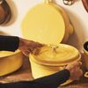 Cast Iron, 4 qt, Round, Dutch Oven, Citron, small 6