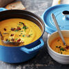 La Cocotte, 4 qt, Round, Cocotte, French Blue, small 2