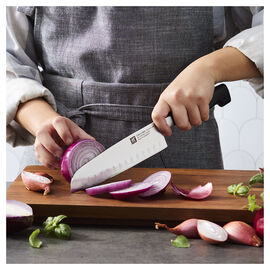 Santoku 7 inch, hollow edge