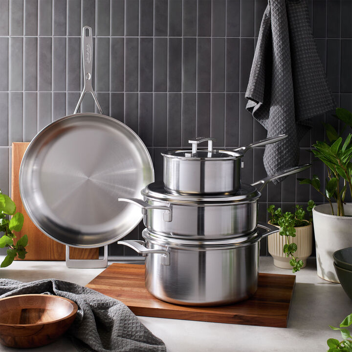 Industry, 7-pc, Stainless Steel Cookware Set, large 2