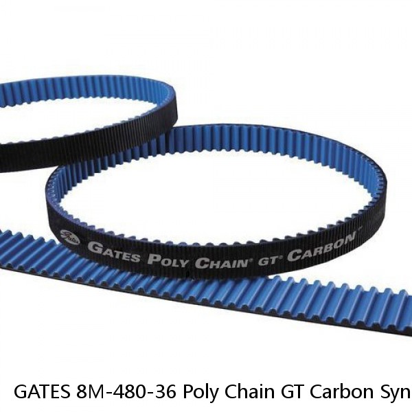 GATES 8M-480-36 Poly Chain GT Carbon Synchronous Belt NEW 9270-0066