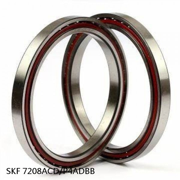 7208ACD/P4ADBB SKF Super Precision,Super Precision Bearings,Super Precision Angular Contact,7200 Series,25 Degree Contact Angle #1 small image