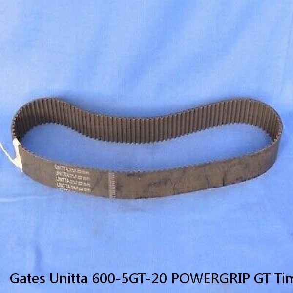 Gates Unitta 600-5GT-20 POWERGRIP GT Timing Belt 600mm L* 20mm W #1 small image