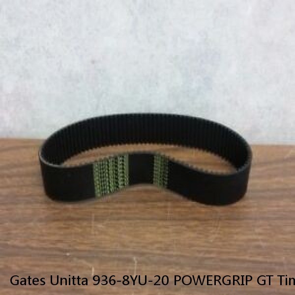 Gates Unitta 936-8YU-20 POWERGRIP GT Timing Belt 936mm L* 20mm W #1 small image