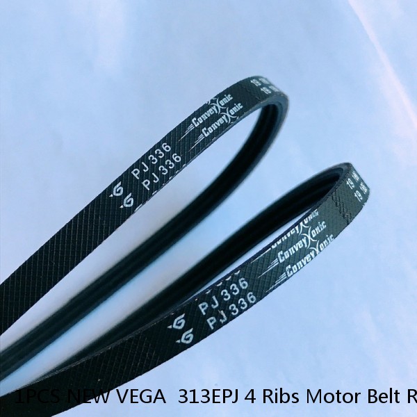 1PCS NEW VEGA  313EPJ 4 Ribs Motor Belt Rubber Multi-groove Belt Multi-wedge #1 small image