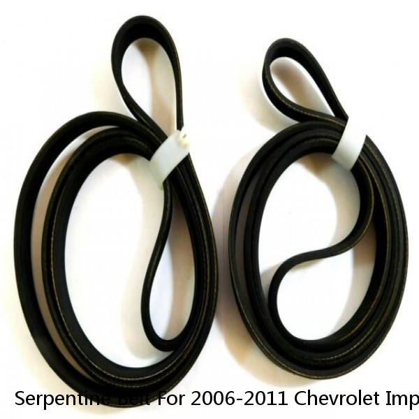 Serpentine Belt For 2006-2011 Chevrolet Impala 2007-2008 Saturn Aura #1 image