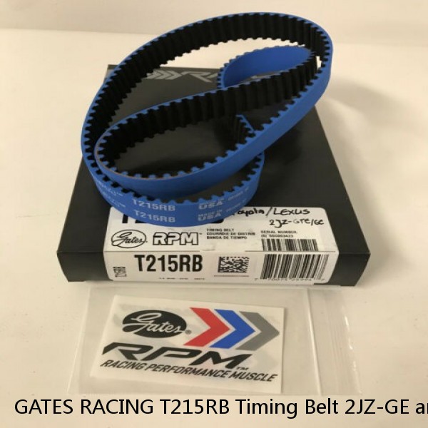 GATES RACING T215RB Timing Belt 2JZ-GE and 2JZ-GTE Supra, GS300, IS300 #1 image