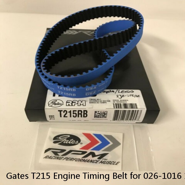 Gates T215 Engine Timing Belt for 026-1016 1356846020 1356849035 1356849036 at #1 image